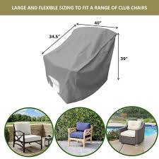 Patio Outdoor Large Club Chair Cover 40
