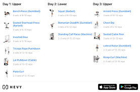 6 day split workout the complete
