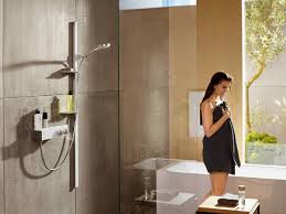 Installing a pan shower is somewhat difficult, about a medium level of difficulty. Advantages Of Exposed Installation Mixers Hansgrohe Int