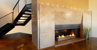 Concrete Fireplace By Architectural