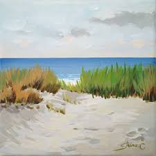 White Sand Beach Way Painting By Shina