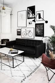 black couch furniture living room ideas