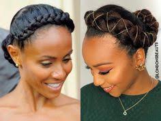 Moisturize well, section your hair into two parts (you can angle the part or go straight down the middle) and then begin! 100 Crown Braids Ideas Natural Hair Styles Braids Crown Braid