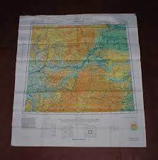Harbin Nl 52 Spassk Dalniy Nl 53 Aaf Cloth Chart Eastern Asia Series Ams 5301 Evasion Map Scarf
