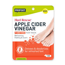 apple cider vinegar purifying foot mask