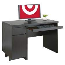 Topeakmart modern compact computer desk study writing table workstation with drawers and printer shelf for small spaces home office furniture. Best 20 Of Computer Desks At Target