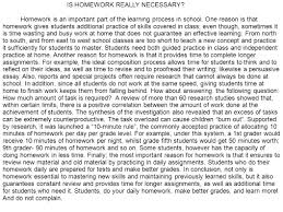 study on homework chemistry cause effect essay poverty