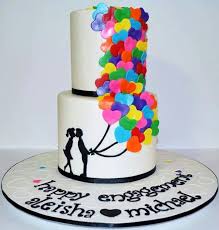 Because fondant comes in many colors and can have. 7 Adorable Engagement Cake Designs For The Winsome Couple