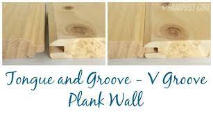 How To Install A Plank Wall Tongue