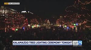 Kalamazoo Holds Tree Lighting Ceremony