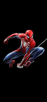 An animated wallpaper for the spiderman logo. 54 Hd Logo Spider Man Iphone Wallpapers On Wallpapersafari