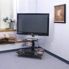 Tv Stand For Floor With Glass Shelves