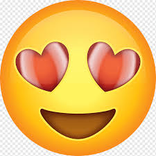 Herz Auge Emoji Illustration, Emoji Glück Emoticon Smiley, Smiley, Download mit transparentem Hintergrund, Emoji, Emoticon png | PNGWing