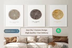 Design Incredible City Poster Map Wall