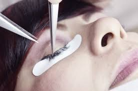 false eyelashes or lash extensions