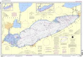 Noaa Nautical Chart 14820 Lake Erie Nautical Chart Lake