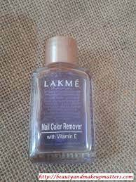 lakmé nail polish remover review notd