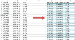 convert tabular format into excel data