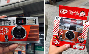 kit kat film camera is available in 7