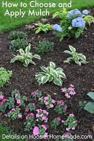 apply mulch to your flower beds