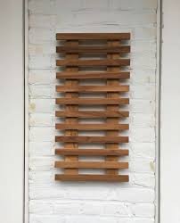 Wooden Plant Wall Rack 60 X 30 And 30