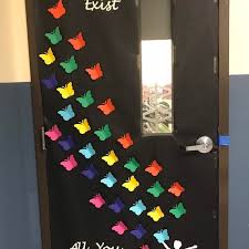 teachers school classroom door