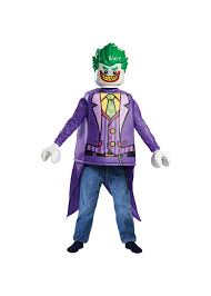 Lego Batman Boys Joker Costume Cosplay Costumes