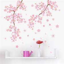 pink cherry blossom romantic garden