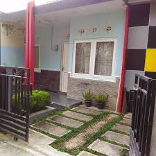 Rumah sederhana kuning mewah cat rumah . Model Teras Rumah Jawa Modern Homkonsep