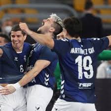 El seleccionado argentino de handball,. Argentina Croacia Triunfo Historico De Los Gladiadores Mundial Handball Egipto 2021