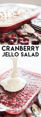 This gorgeous mold is perfect for your thanksgiving holiday. Cranberry Jello Salad Is A Sweet Tart Dessert Salad Loaded With Crushed Pineapple Chopped Pecans In 2020 Jello Dessert Recipes Cranberry Salad Recipes Dessert Salads
