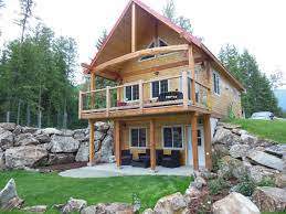 You may be considering manufactured log cabins or cabin kits, but before you go down either of those roads, it is looking for a spacious, permanent prebuilt log cabin home? Beautiful Custom Cabin Or Cottage Packages By Knotty Pine Cabins Description From Pinterest Com I Small Lake Houses Basement House Plans Building Plans House