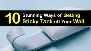 Eliminate Sticky Tack Ways To Remove