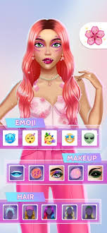 emoji makeup game on the app