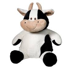soft toy with name cow 16 inch