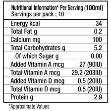 skimmed milk epigamia 1000ml