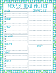 Free Printable Recipe Card Meal Planner And Kitchen Labels