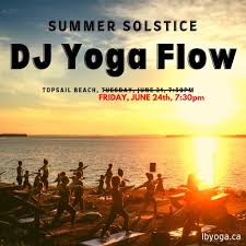 summer solstice dj yoga flow let s