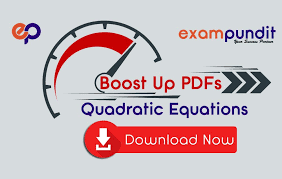 Quadratic Equation Questions Pdf 2020