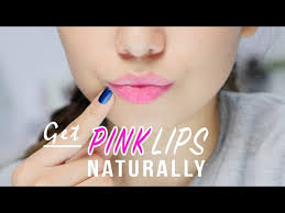 get pink lips naturally 2 easy ways
