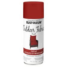 Rust Oleum 12 Oz Chili Pepper Red Outdoor Fabric Spray Paint 6 Pack