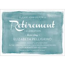 One of our senior vps retired recently and a zoom retirement party was created. Watercolor Retirement Party Invitation Paper Source
