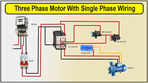 how to make three phase motor with