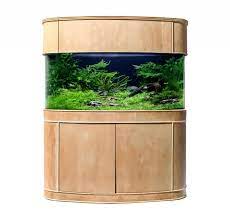 luxury corner set 100 gallon fish tank
