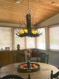Branch Twig Chandelier With Battery