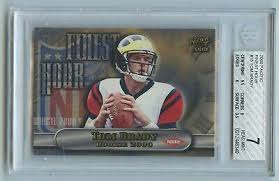 Maybe you would like to learn more about one of these? 2000 Pacific 15 Tom Brady Finest Hour Rookie Card Bgs 7 Near Mint Ebay