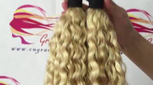 Check out our blonde human hair wigs selection for the very best in unique or custom, handmade pieces from our wigs shops. Braid 26inch 613 Lightest Blonde Hair Bulk Curly Grace Human Hair Youtube
