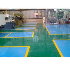 commercial building epoxy flooring for