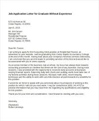Application Letter Format For Job Pdf