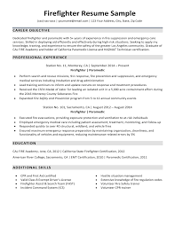 And third is the need for a crisis management team. Downloadable Firefighter Resume Sample Resume Companion